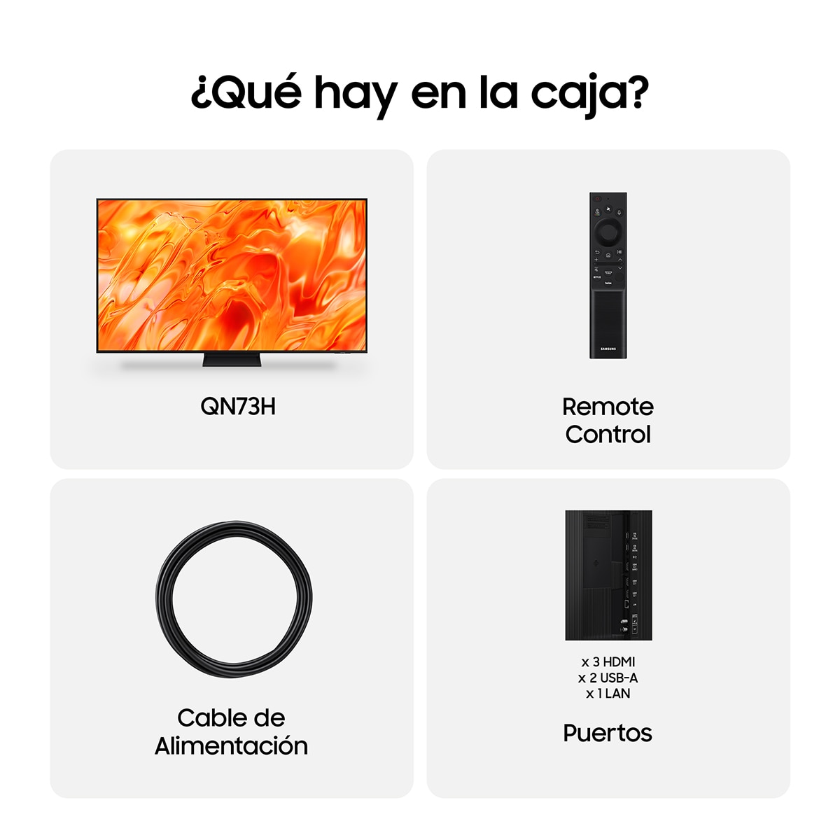 TV Neo QLED Mini LED 163cm (65") Samsung TQ65QN73HAUXXC 4K Smart TV con Vision AI Football Mode Negro-8