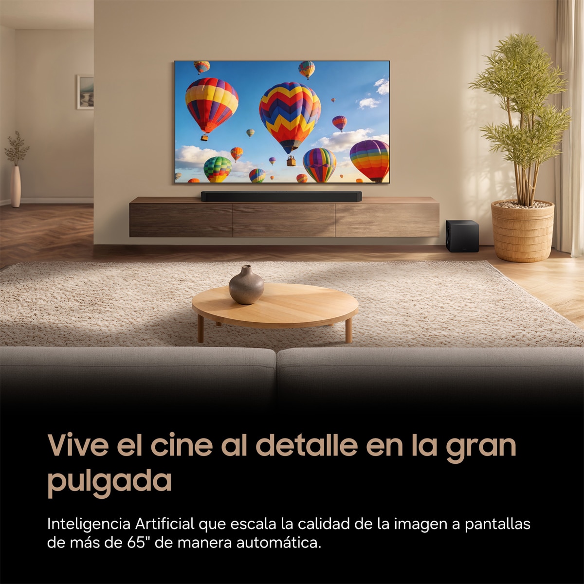 TV Mini LED 254cm (100") Samsung TU100M90HUXXC 4K Smart TV con Vision AI Football Mode - Negro Negro-4