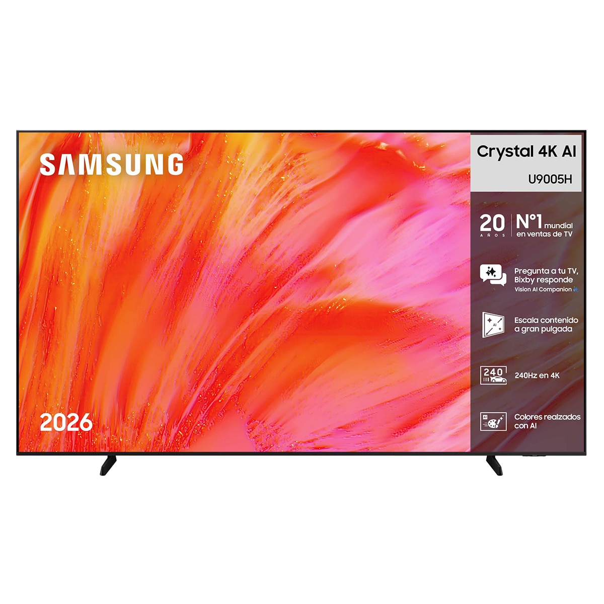 Samsung - TV LED 248cm (98") Samsung TU98U9005HUXXC 4K Smart TV con Vision AI Companion.
