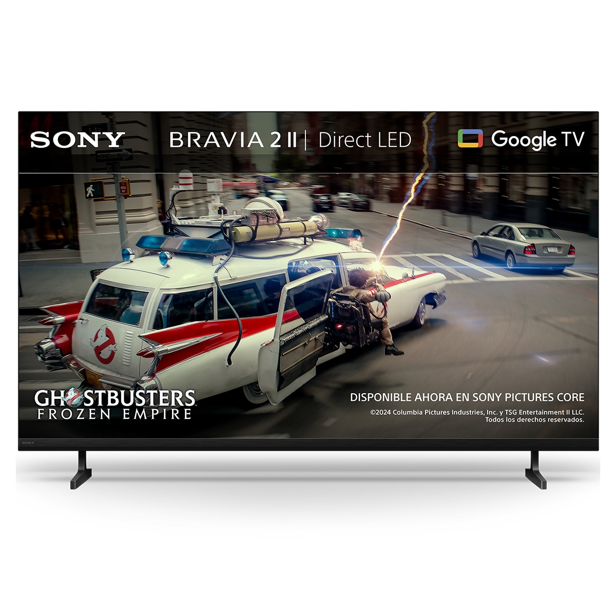 Imagen 0 de TV 75" Sony BRAVIA 2 II 75S25M2, UHD 4K HDR Direct LED, Dolby, Vision/Atmos, Google TV/Cast, Apple Airplay, Eco Dashboard, Game Menu, ideal PS5, 50 Hz