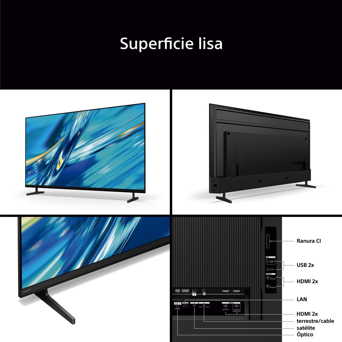 TV LED 75" (189 cm) Sony BRAVIA 3 II K75XR35M2PB.CEI 4K 100 Hz Smart TV Preto-8