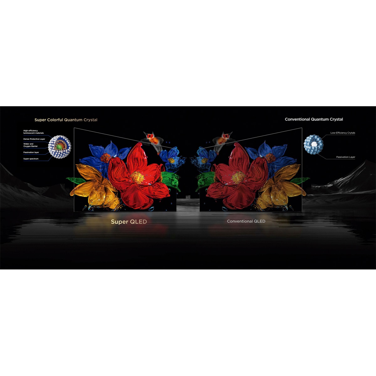 TV SQD-MiniLED 248cm (98") TCL 98X11L, 4K UHD, 10000 nits, Smart Google TV, 144Hz, Dolby Vision & Atmos, Audio by Bang & Olufsen - Acero oscuro Acero oscuro-9