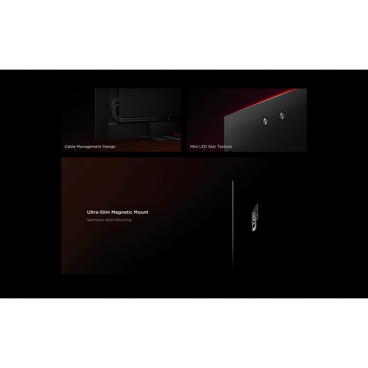 TV SQD-MiniLED 215cm (85") TCL 85C8L, 4K HDR 6000 nits, Google TV, 144Hz, Dolby Vision & Atmos, Audio by Bang & Olufsen - Acero oscuro Acero oscuro-4