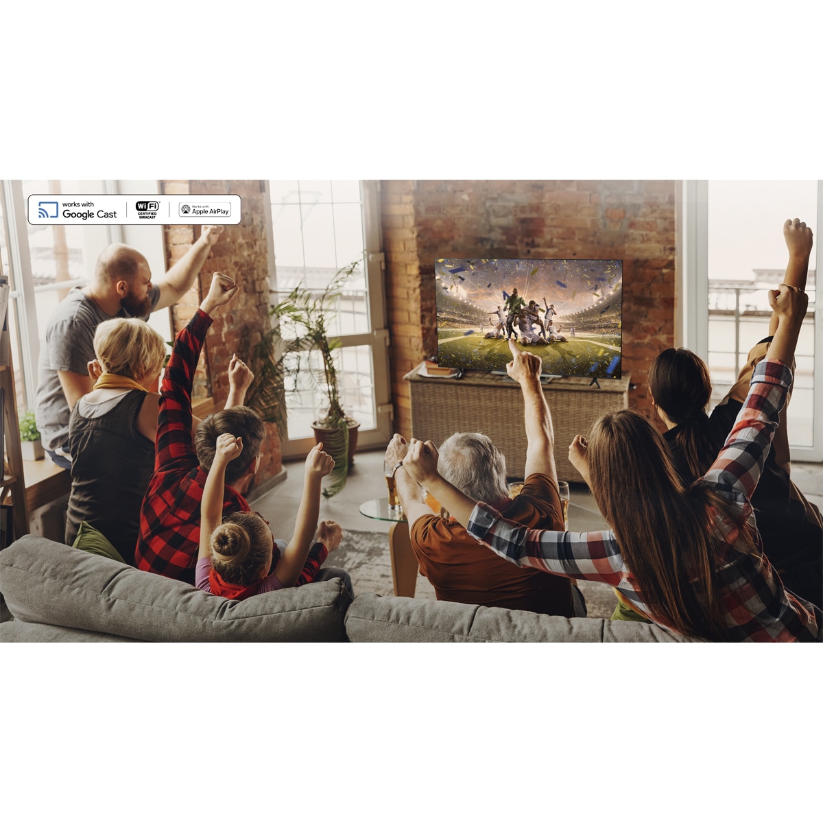 TV QD-MiniLED 189cm (75") TCL 75C6K PRO, 4K HDR 1000 nits, Google TV, Dolby Vision & Atmos, 2.1 Onkyo, 144Hz, AirPlay 2 - Acero oscuro Acero oscuro-6