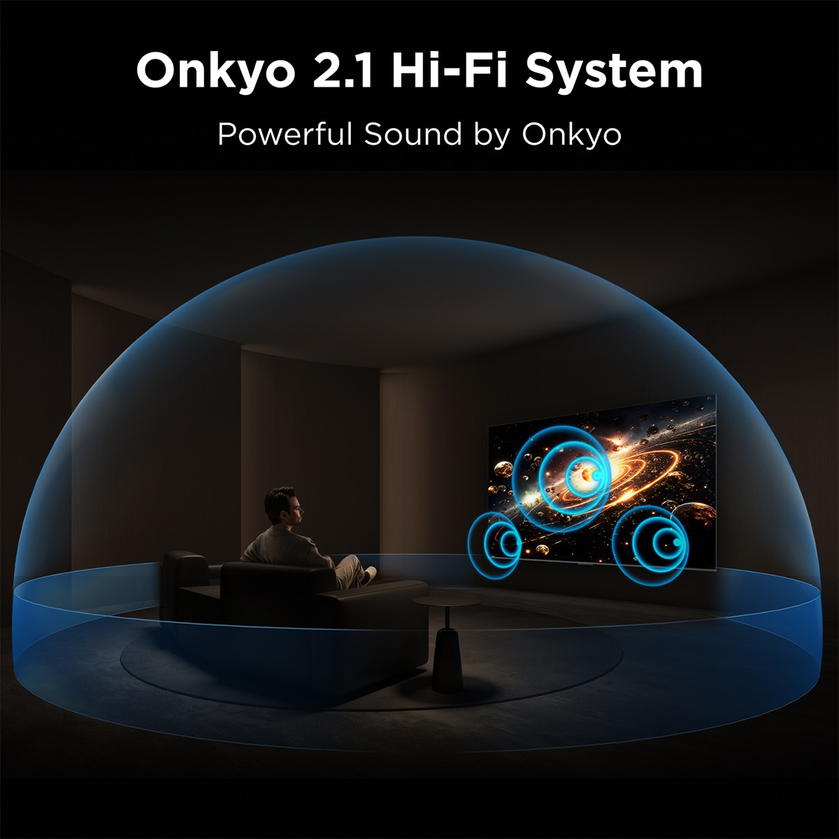TV QD-MiniLED 189cm (75") TCL 75C6K PRO, 4K HDR 1000 nits, Google TV, Dolby Vision & Atmos, 2.1 Onkyo, 144Hz, AirPlay 2 - Acero oscuro Acero oscuro-12