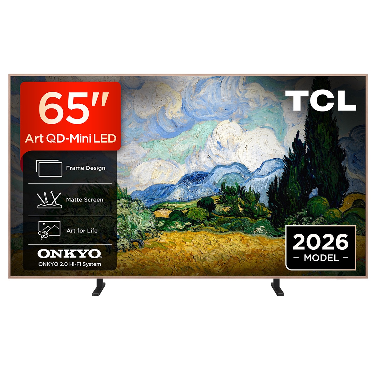 Imagen 0 de TV QD-MiniLED 164cm (65") TCL 65C6K PRO, 4K HDR 1000 nits, Google TV, Dolby Vision & Atmos, 2.1 Onkyo, 144Hz, AirPlay 2