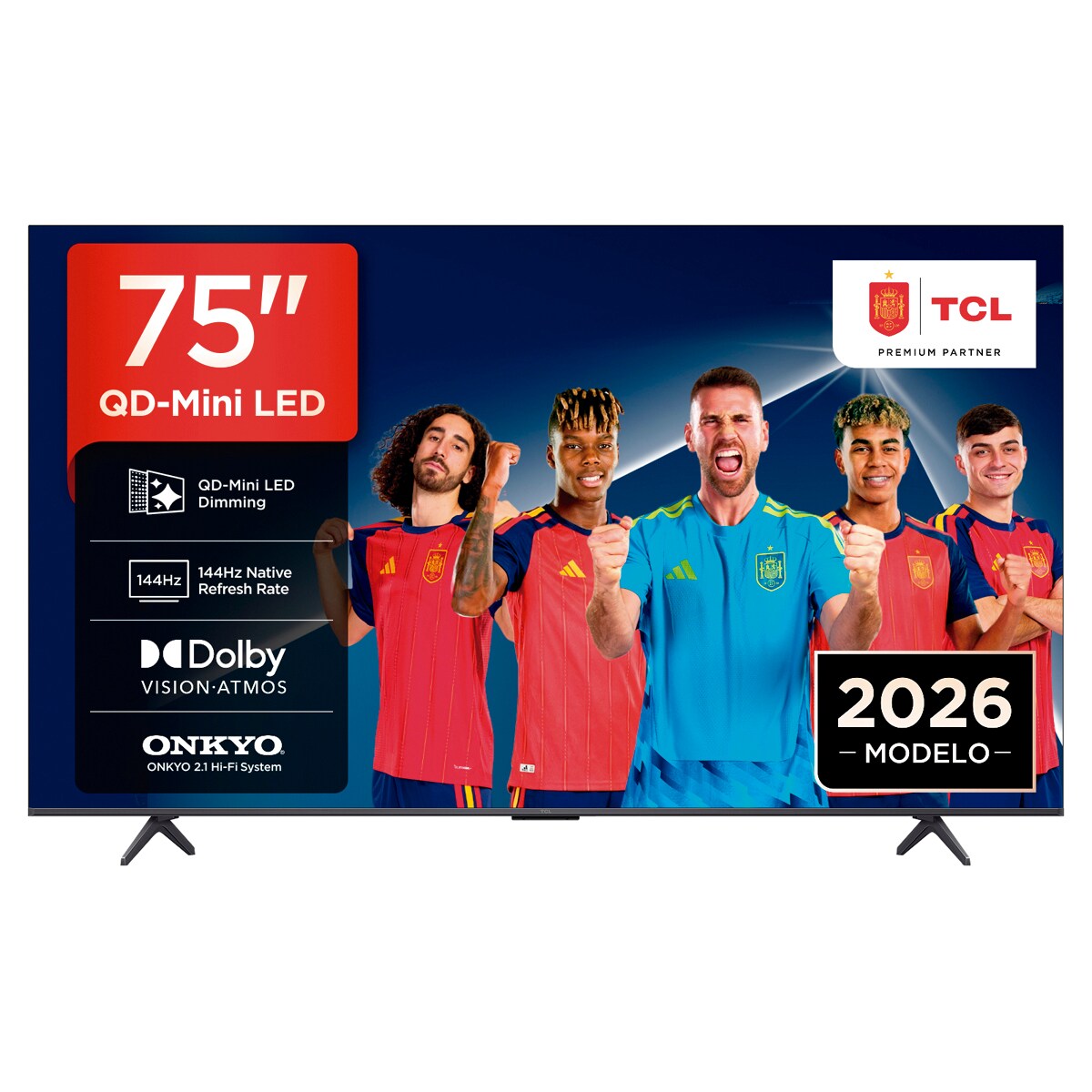 TV 75P8L TV 75" UHD MINILED GOOGLETV 144HZ
