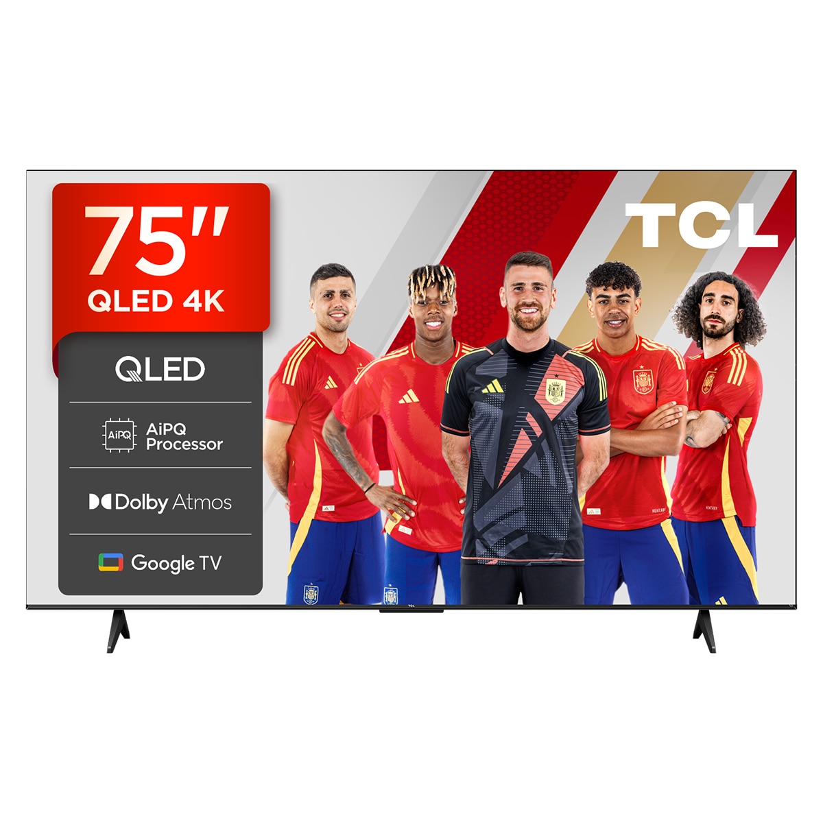 Imagen 0 de TV QLED TV 189cm (75") TCL 75T69C, 4K HDR, Direct LED, Google TV, Dolby Vision & Atmos, HDR10+, Game Master, VRR