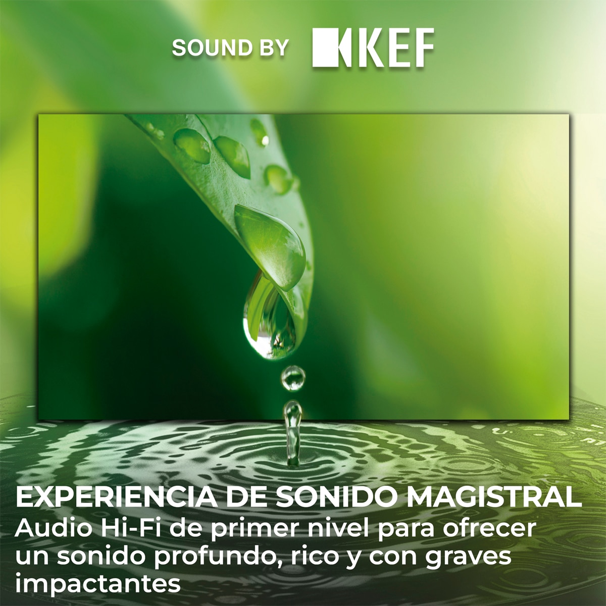 TV Mini LED 252,8cm (100") Haier S90 H100S90FUX, 4K UHD, 144Hz, Google TV, HDR10+, Dolby Vision IQ, Dolby Atmos Sound by KEF Negro-13