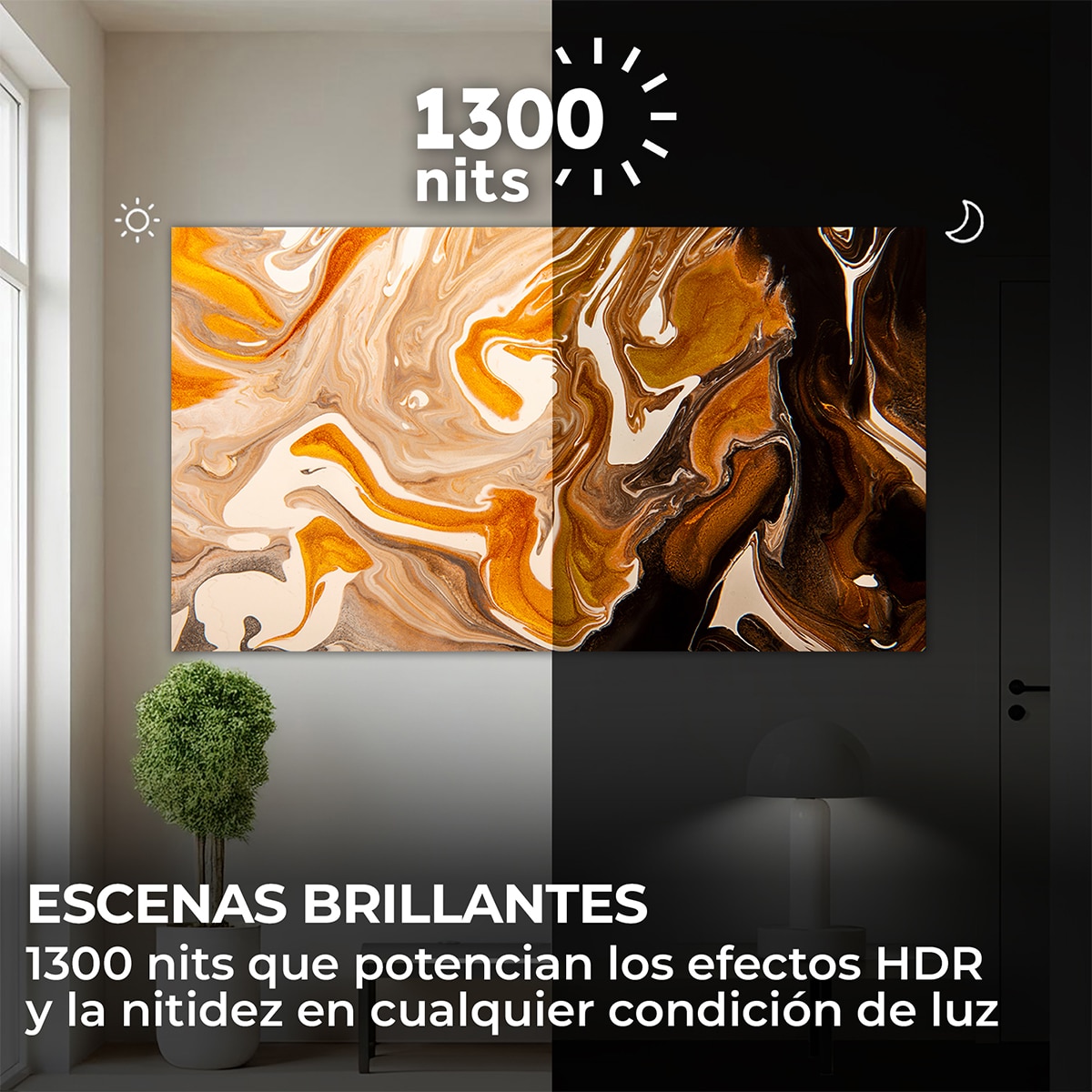 TV Mini LED 215 cm (85") Haier M92 H85M92FUX 4K UHD, 144Hz, Google TV, HDR10+, Dolby Vision IQ, Dolby Atmos Negro-17