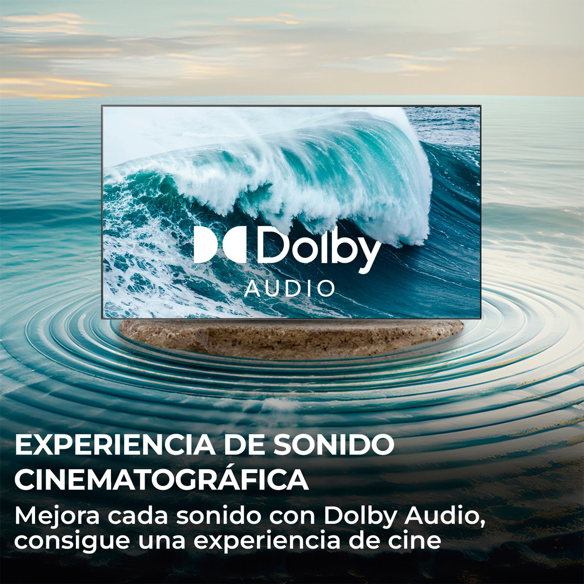 TV QLED 215 cm (85") Haier S80 H85S80GUX 4K UHD, 60Hz, Google TV, HDR10, Dolby Audio, AIPQ (AI Picture Quality) Negro-6