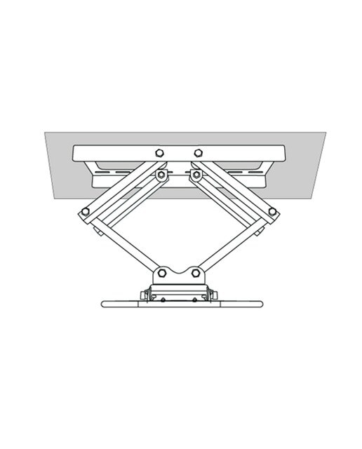 Soporte mural para TV Fonestar STV-691N de 93,98 a 203,2 cm (37 a 80") Negro-2