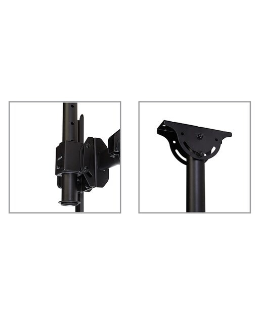 Soporte de techo Fonestar STT-7164DLN para 2 TV de 37" a 75" orientable - Negro Negro-2