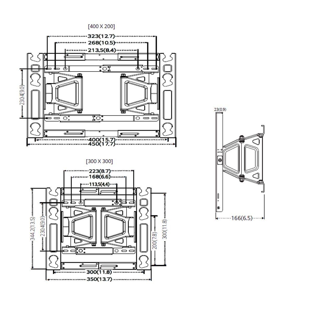 Soporte mural para TV LED LG Slim Wall-Mount de 139,7 a 195,58 cm (55 a 77") 3