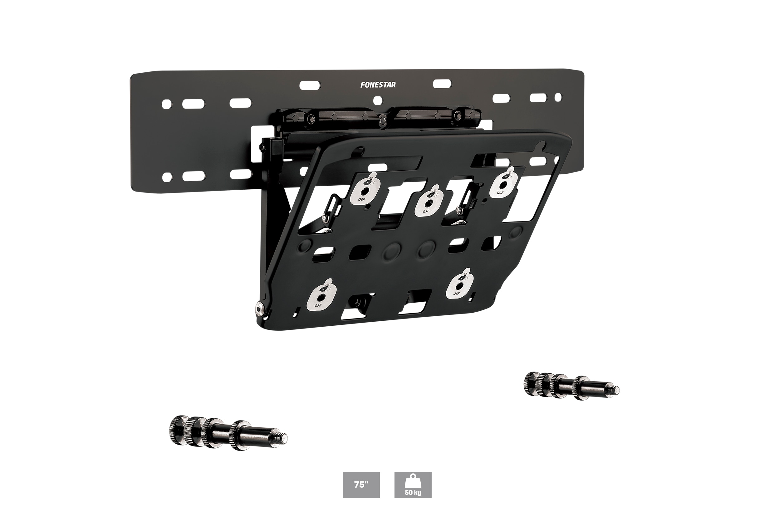 Soporte mural para TV QLED Fonestar STV-623Q de 190 cm (75") Negro-2