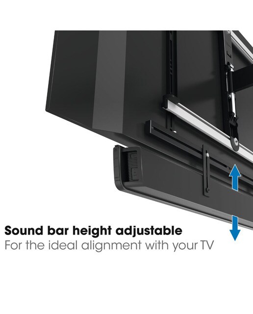 Suporte para Barra de Som Vogels para TV SOUND 3550 até 6,5 kg Preto-3