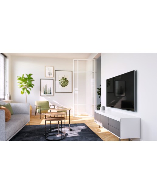 Suporte de Parede Fixo para TV TVM 3405 da Vogel de 32" a 77" até 50 kg Preto-3