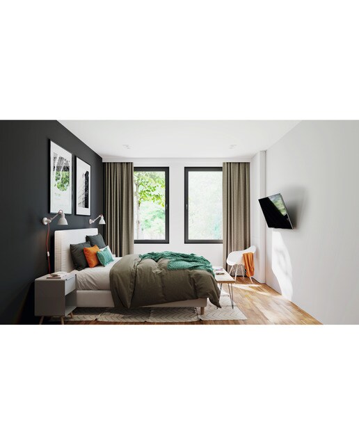 Soporte de pared inclinable Vogel's TVM 3415 para TV 32" a 65" hasta 25 kg Negro-5