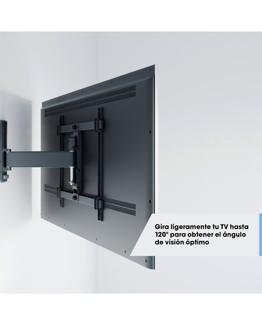 Soporte de pared giratorio hasta 120º Vogel's TVM 3425 para TV de 32" a 65" hasta 25 kg Negro-4