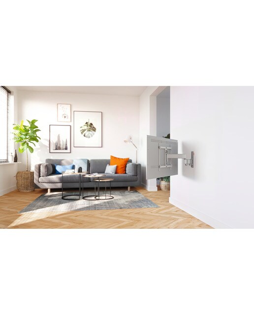 Suporte de Parede Giratorio de 180º Para TV Vogel's TVM 3445 de 32" a 65" até 25 Kg Branco-3