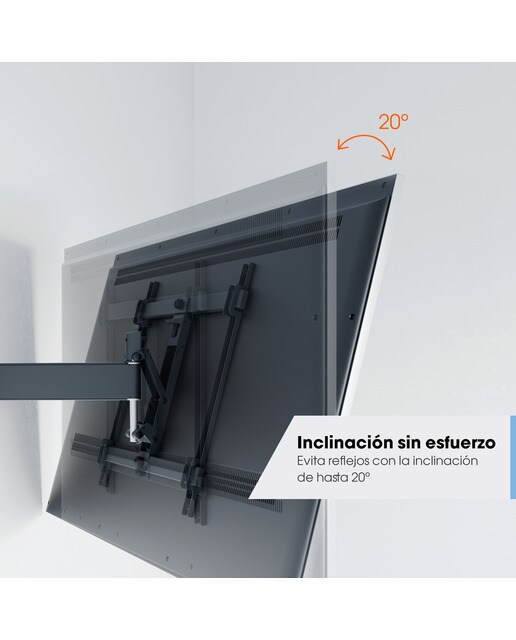 Soporte de pared giratorio hasta 180º Vogel's TVM 3645 para TV de 40" a 77" hasta 35 kg - Negro Negro-5