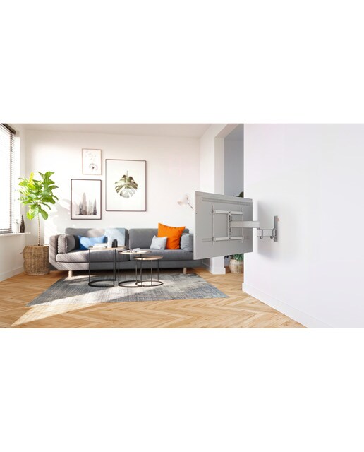 Soporte de pared giratorio hasta 180º Vogel's TVM 3645 para TV de 40" a 77" hasta 35 kg Blanco-3