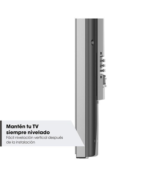 Soporte de pared fijo Vogel's TVM 5405 para TV de 32" a 77" Platino-3