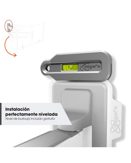 Soporte de pared giratorio Vogel's TVM 5445 para TV de 32" a 65" Blanco-6