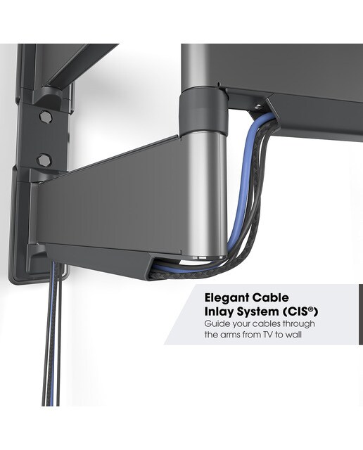 Suporte de Parede Giratório Vogel's TVM 5645 para TV de 40" a 77" Platina-3