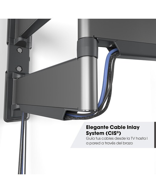 Suporte de Parede Giratório TVM 5855 da Vogel para Televisores de 55" a 100" Platina-4