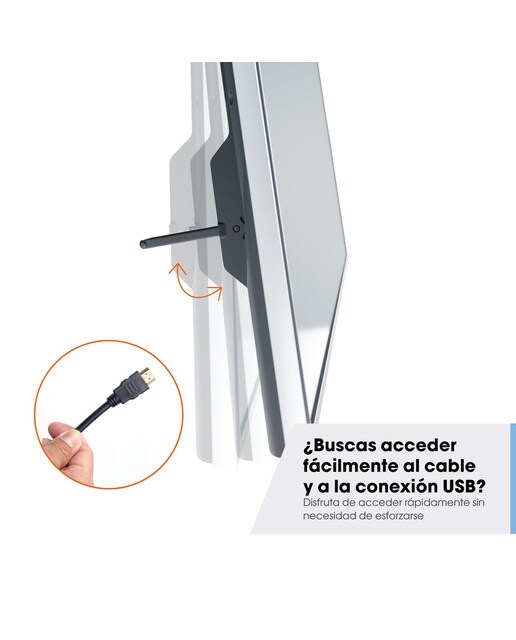 Suporte de Parede Vogel's Confort Montagem Fixa TVM 3405 SP para Televisores de 32" a 77" Preto-5