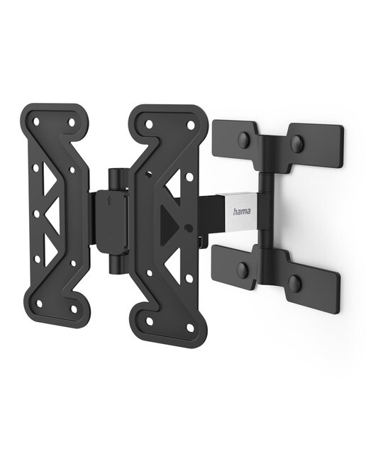 Imagen 0 de Soporte de pared Hama Fullmotion 1 Brazo Extra Slim para TV 19" a 48" Negro