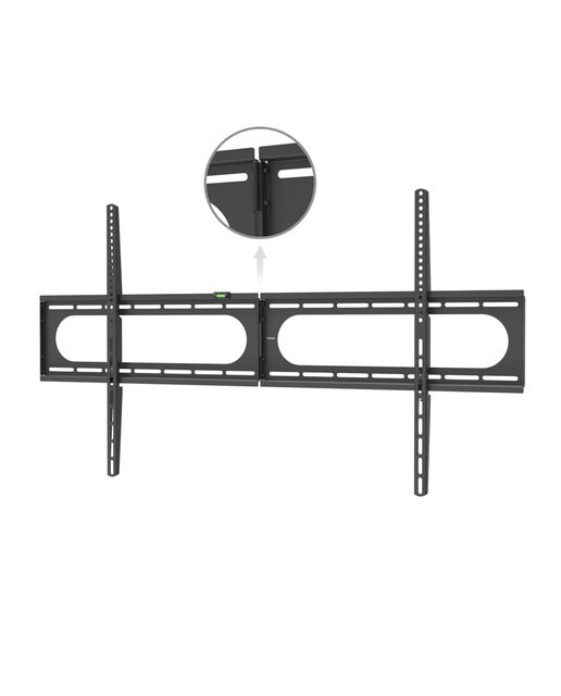 Soporte de pared fijo Hama Strong para TV 37" a 120" - Negro Negro-2