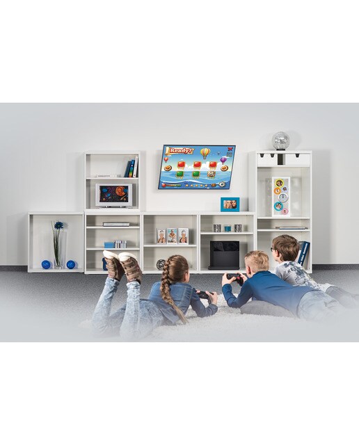Soporte de pared inclinable Hama para TV de 32" a 65" negro Negro-3