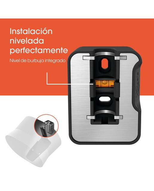 Soporte de pared Vogel's SWM 4131B para altavoz Sonos Era 300 Negro Negro-4