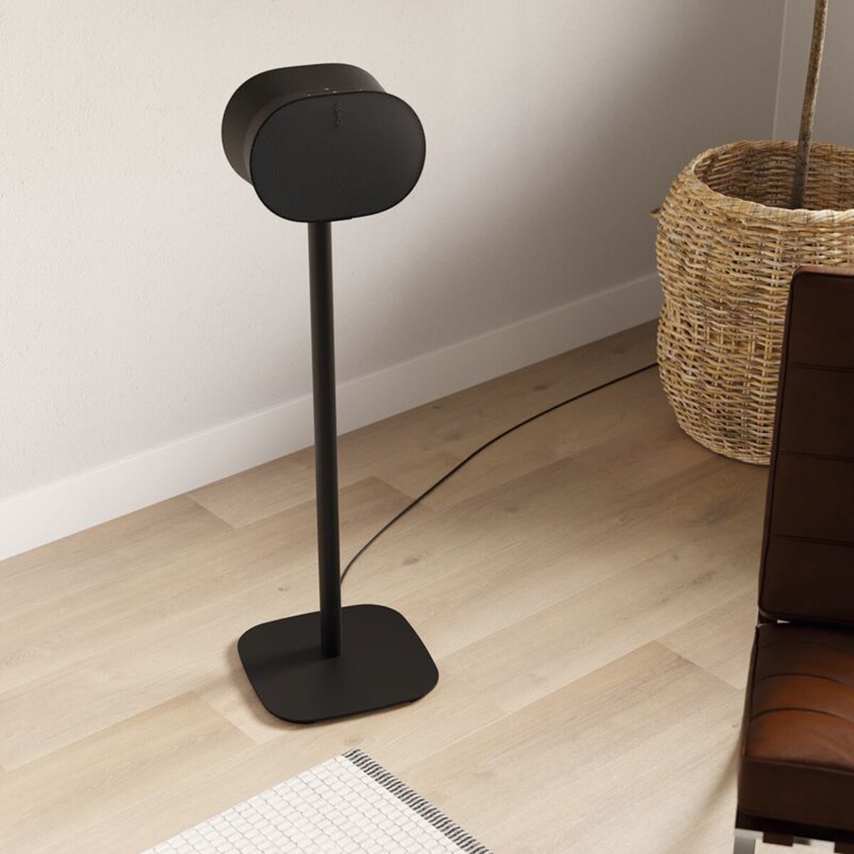 Soporte de suelo Vogel's SFS 4133W para altavoz Sonos Era 300 Blanco Blanco-5