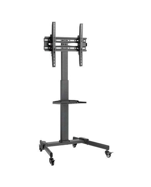 Soporte de suelo Fonestar STS-4244N para TV de 32" a 65", robusto y con ruedas Negro-1
