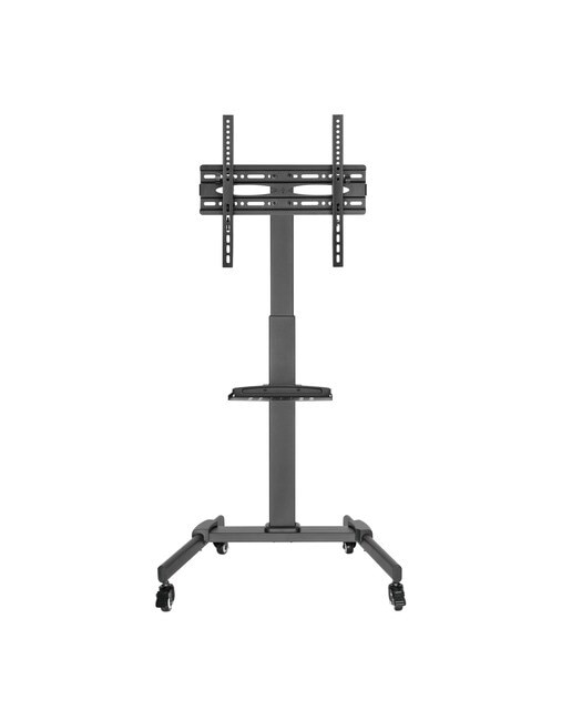 Soporte de suelo Fonestar STS-4244N para TV de 32" a 65", robusto y con ruedas Negro-2