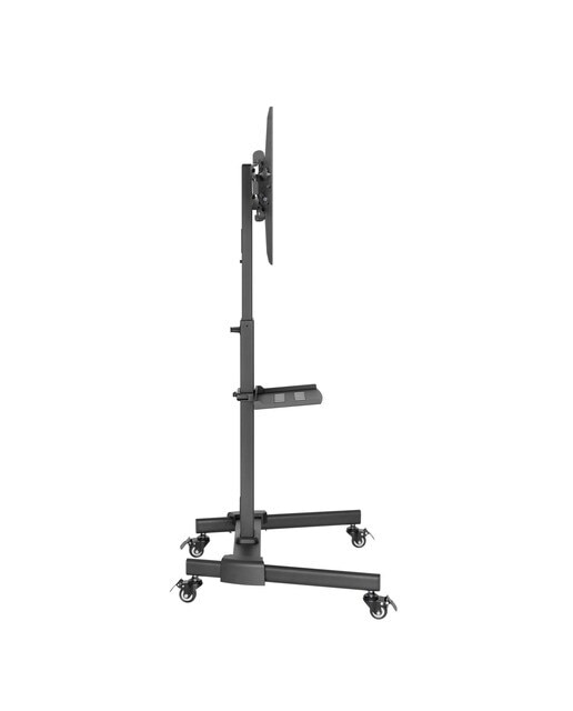 Soporte de suelo Fonestar STS-4244N para TV de 32" a 65", robusto y con ruedas Negro-3