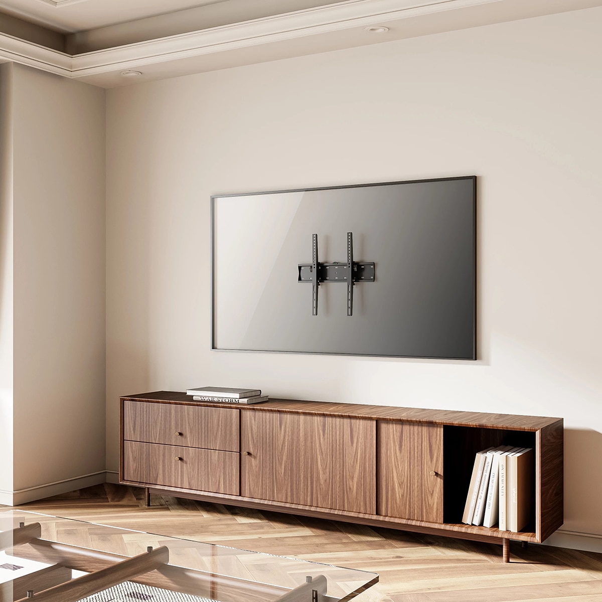 Soporte de pared inclinable Fonestar TILT-44BA para TV de 32'' a 80'' Negro-7