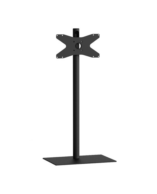 Soporte de suelo Loewe-Cavus SQUARE 120B42 para Serie We. SEE OLED de 32" a 65" Negro-1