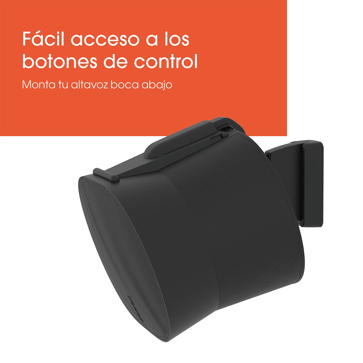 Soporte de pared Vogel's para altavoz Sonos Era 300 - Negro Negro-4