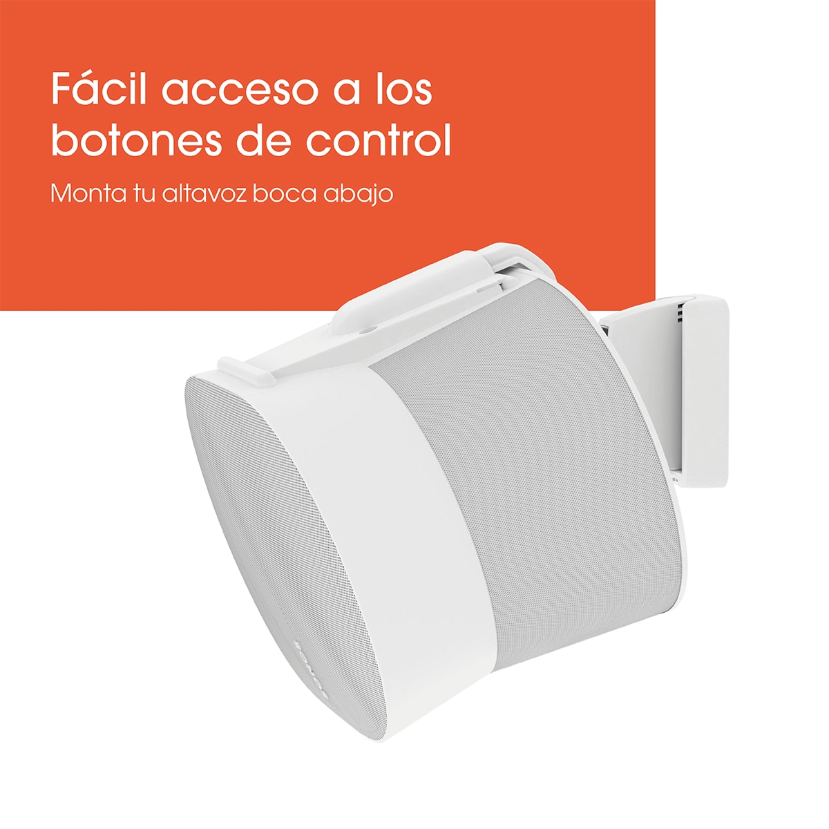Soporte de pared Vogel's para altavoz Sonos Era 300 - Blanco Blanco-5