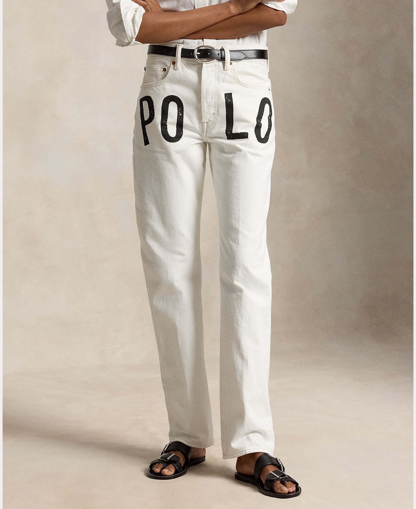 Jeans Straight Fit Polo Natural-3