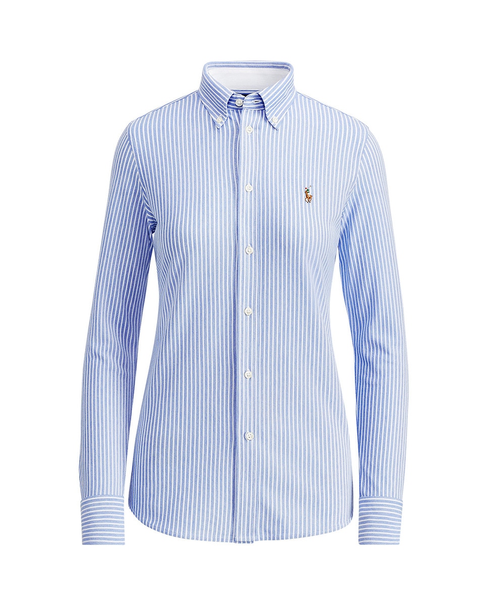 Camisa Básica com Logótipo Multicolor-5