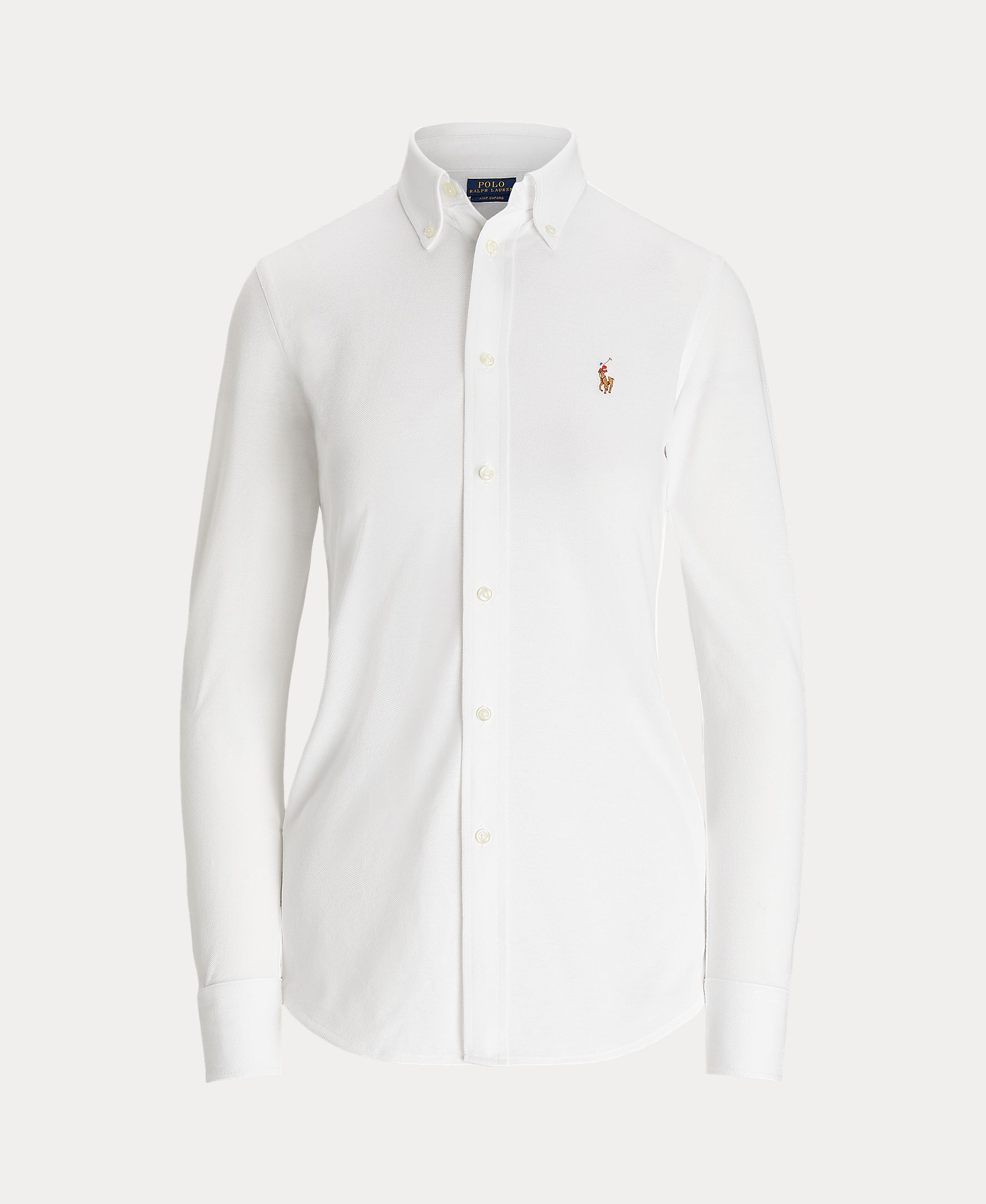 Camisa básica de mujer con logo - Polo Ralph Lauren - Blanco Blanco-5