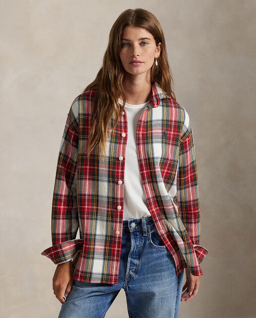 Imagem 0 de Camisa de algodão estampada