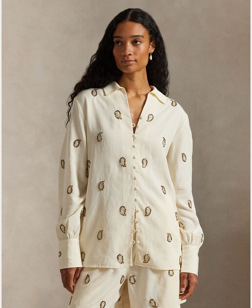 Imagem 0 de Camisa Folgada com Estampado