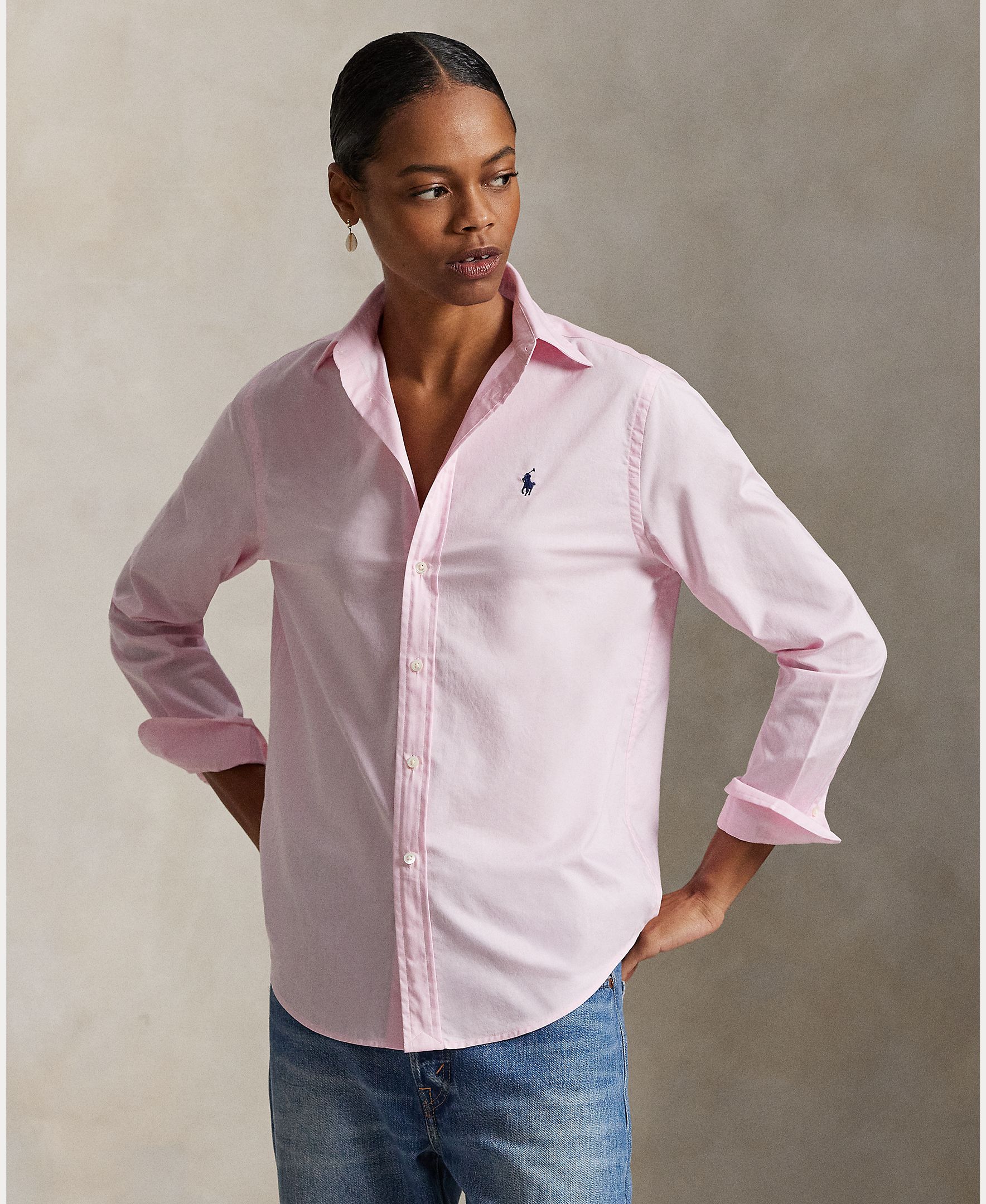 Imagem 0 de Camisa Oxford de Algodão Classic Fit