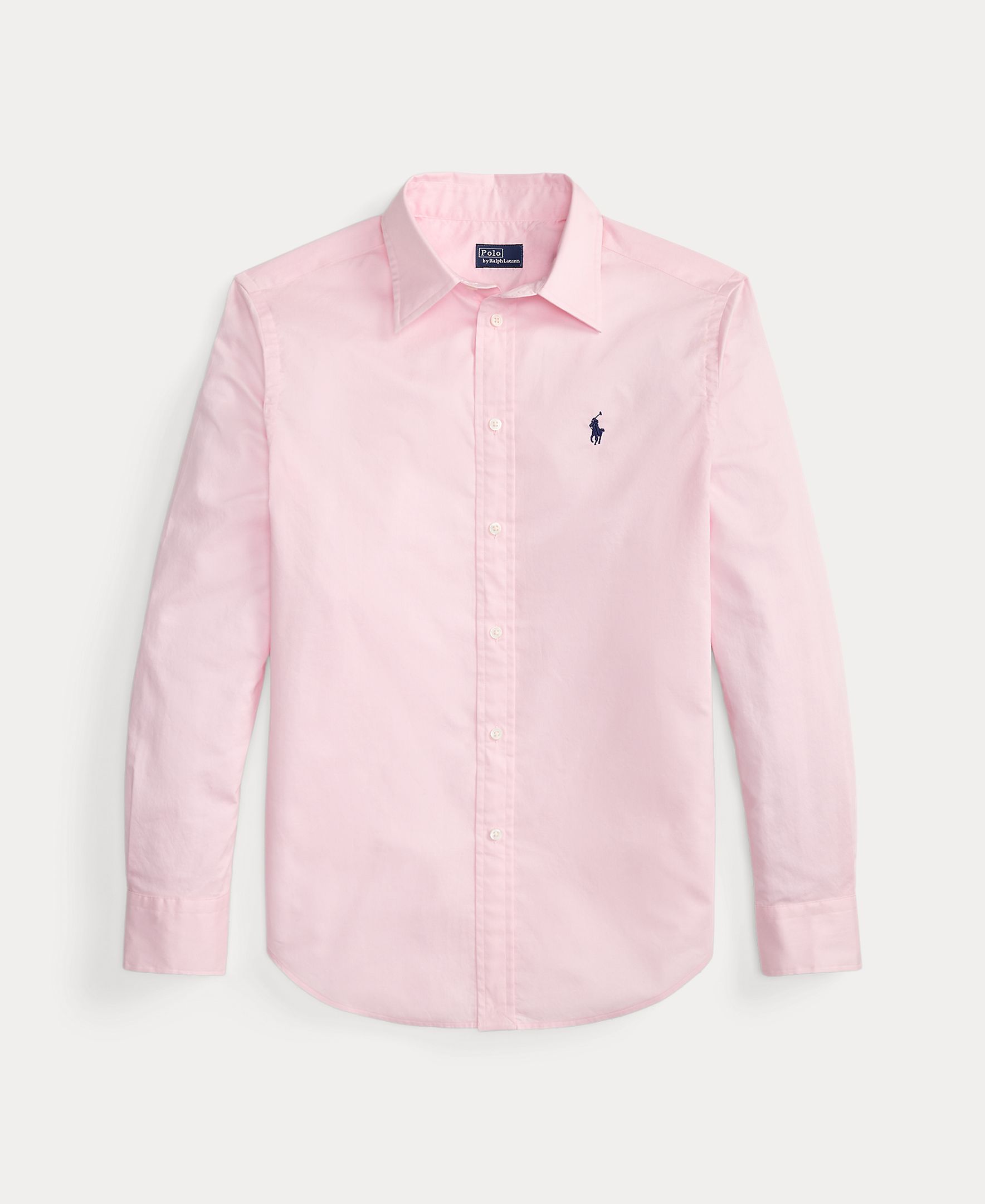 Camisa Oxford de Algodão Classic Fit Rosa-claro-6